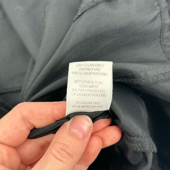 Nanette Lepore Black Flaming Love Lace Top Sheer Satin Size 6 - Picture 8 of 11